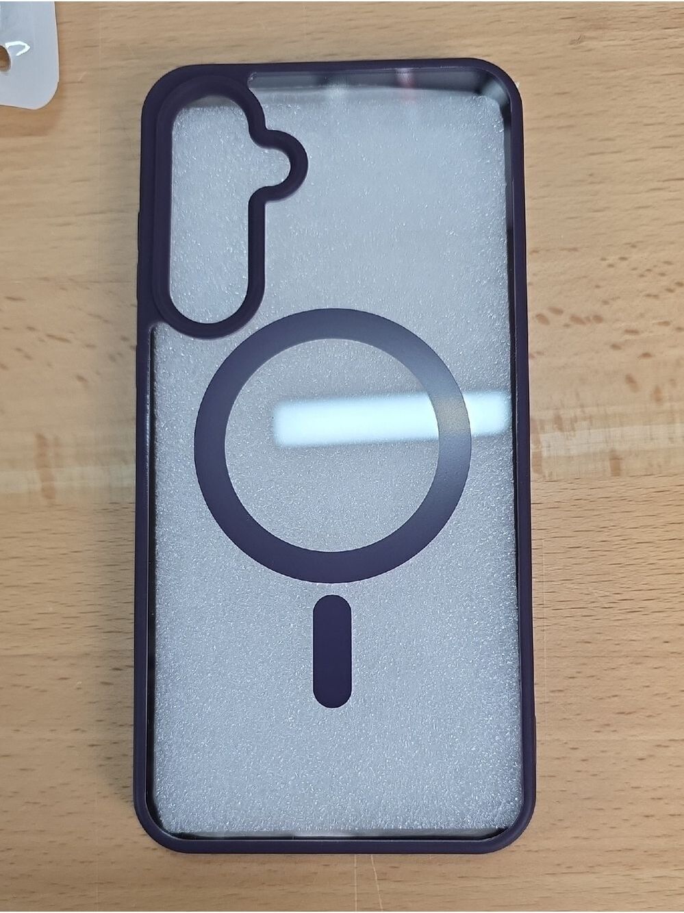 Samsung Phone Case A55 - Frosted Clear Wireless Charging Compatible